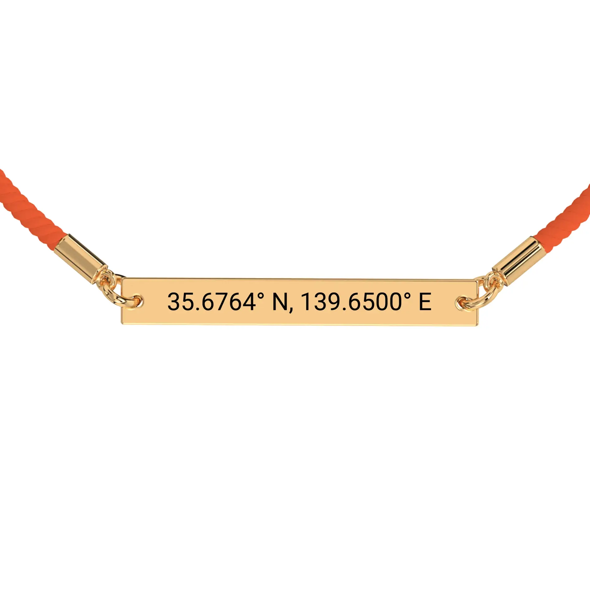 Coordinate Engraved Rope Bracelet - Image 17