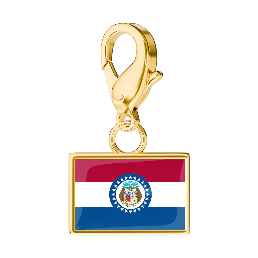 USA State Flag & Map Charms Set - Image 18