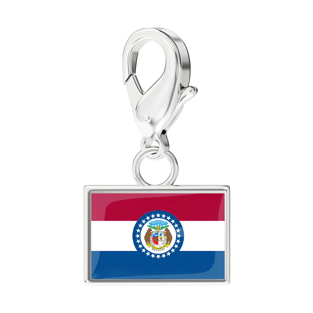 USA State Flag & Map Charms Set - Image 19