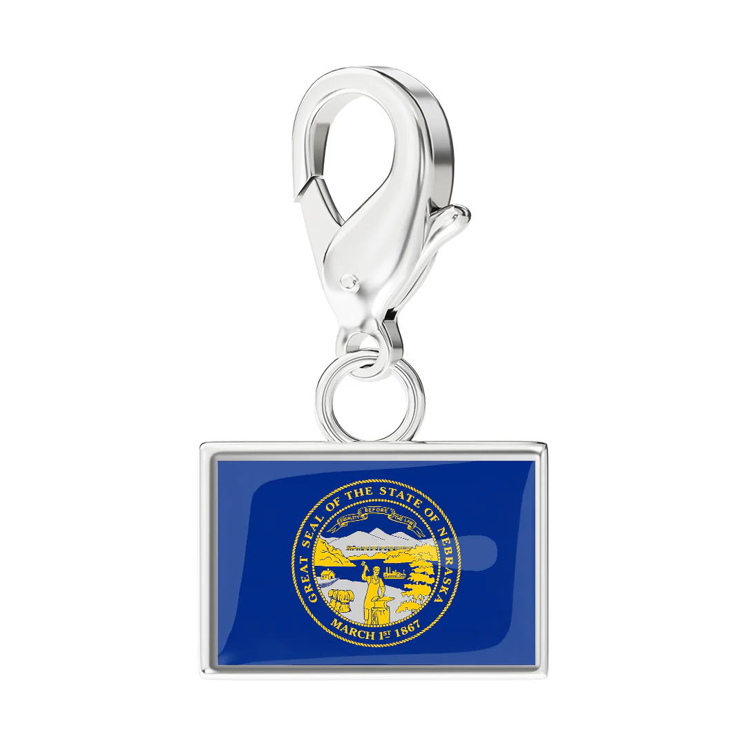 USA State Flag & Map Charms Set - Image 23