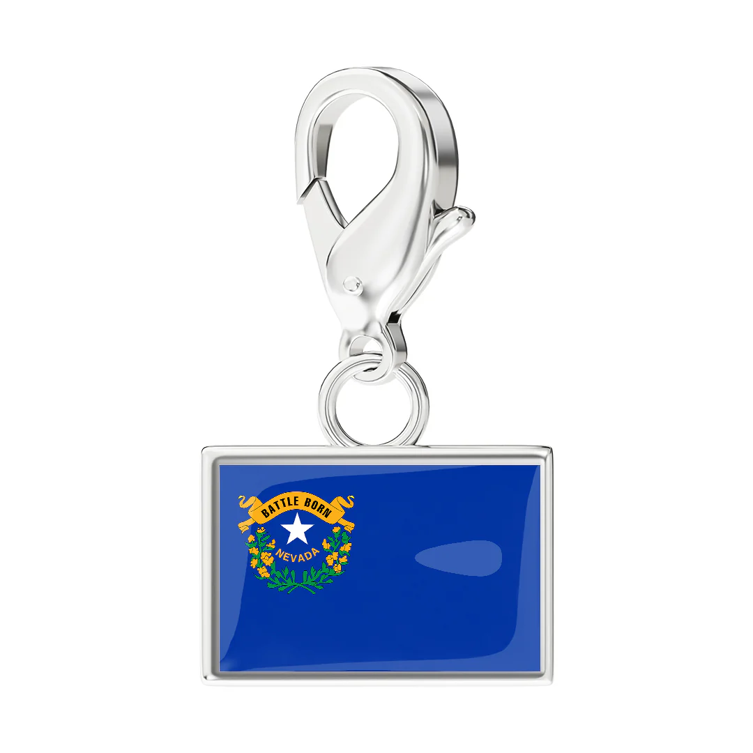 USA State Flag & Map Charms Set - Image 25