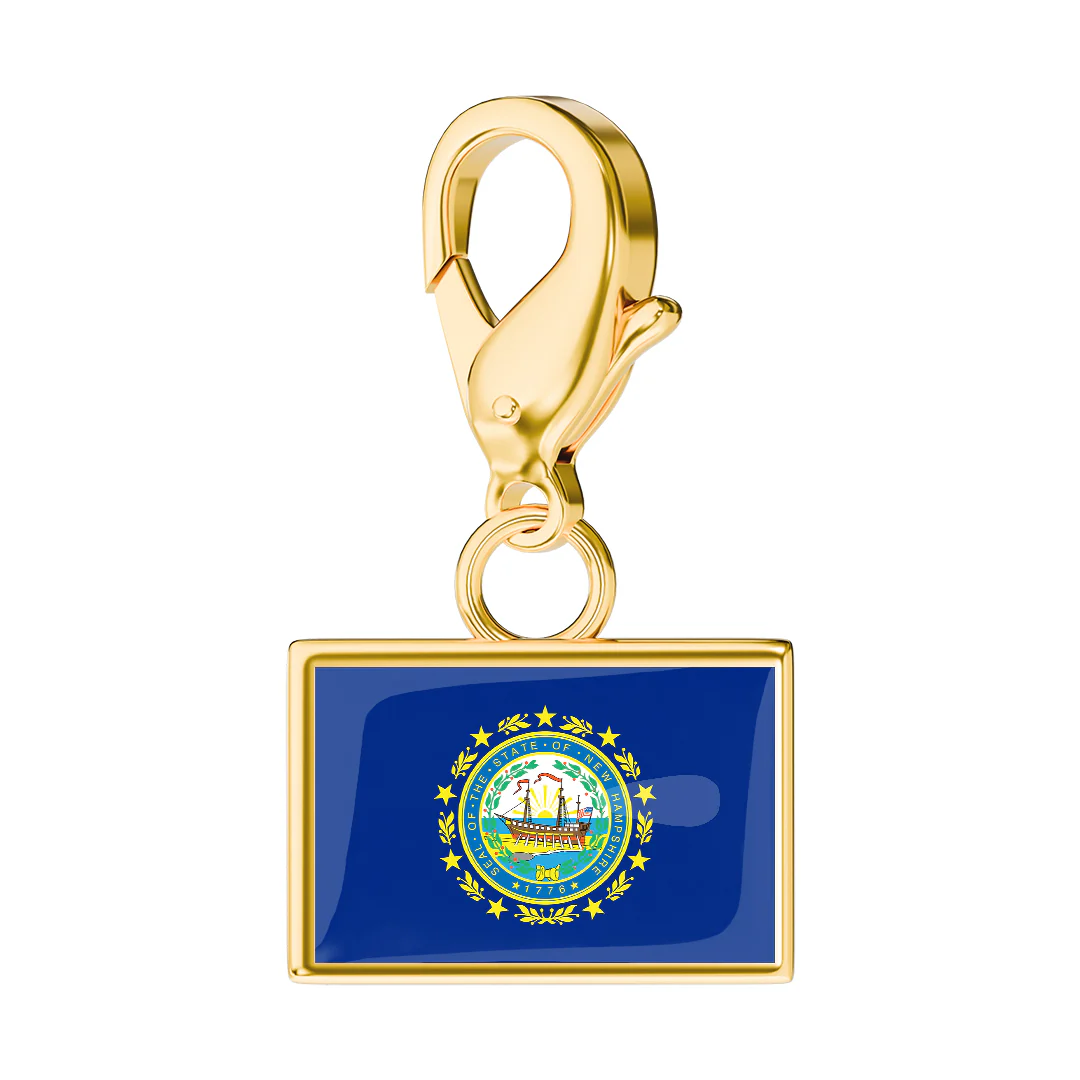 USA State Flag & Map Charms Set - Image 26