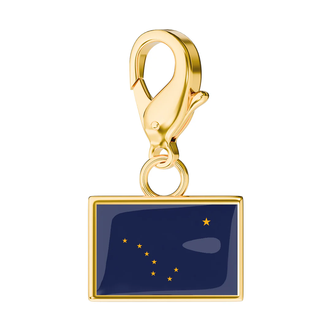 USA State Flag & Map Charms Set - Image 4