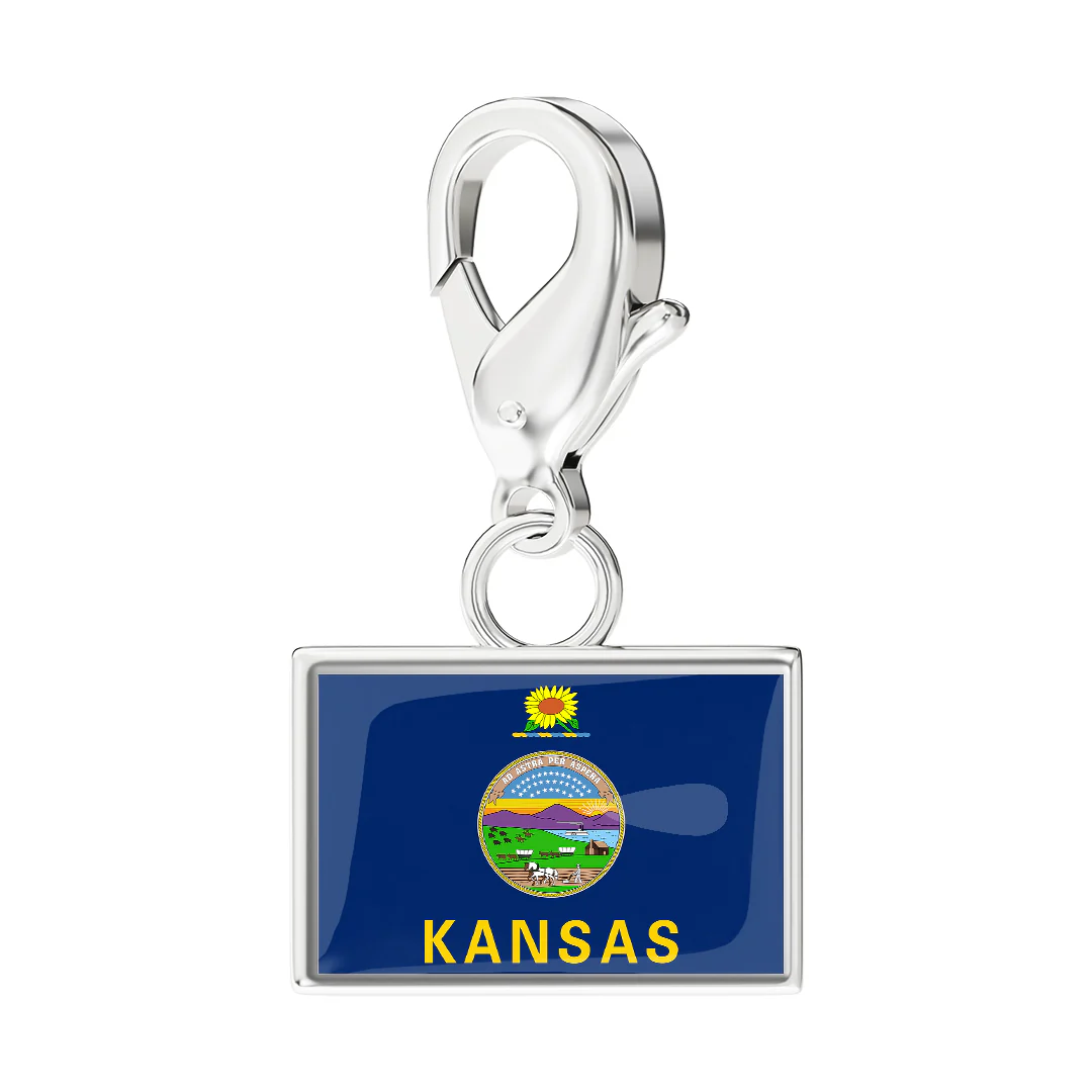 USA State Flag & Map Charms Set - Image 98