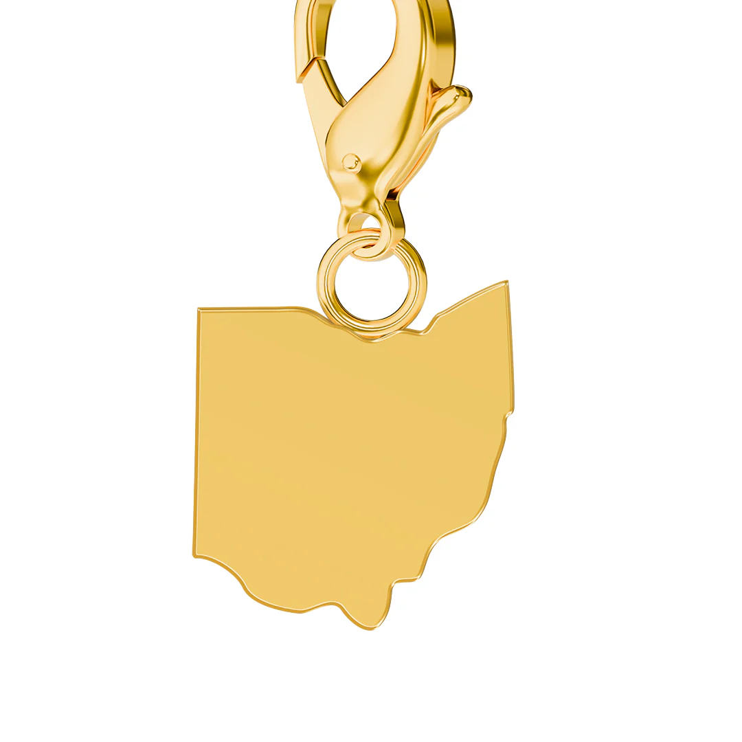 USA State Flag & Map Charms Set - Image 83
