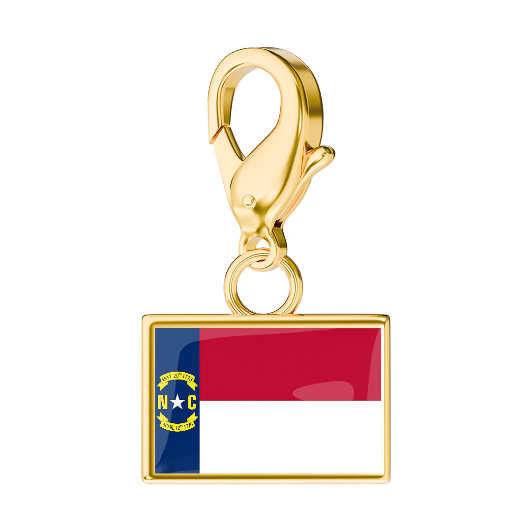USA State Flag & Map Charms Set - Image 35