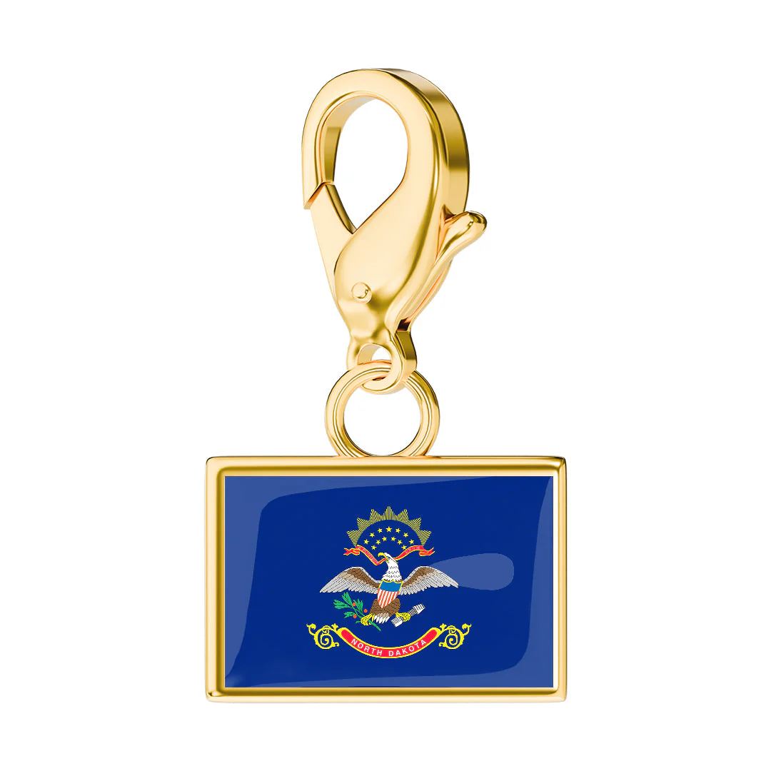 USA State Flag & Map Charms Set - Image 36