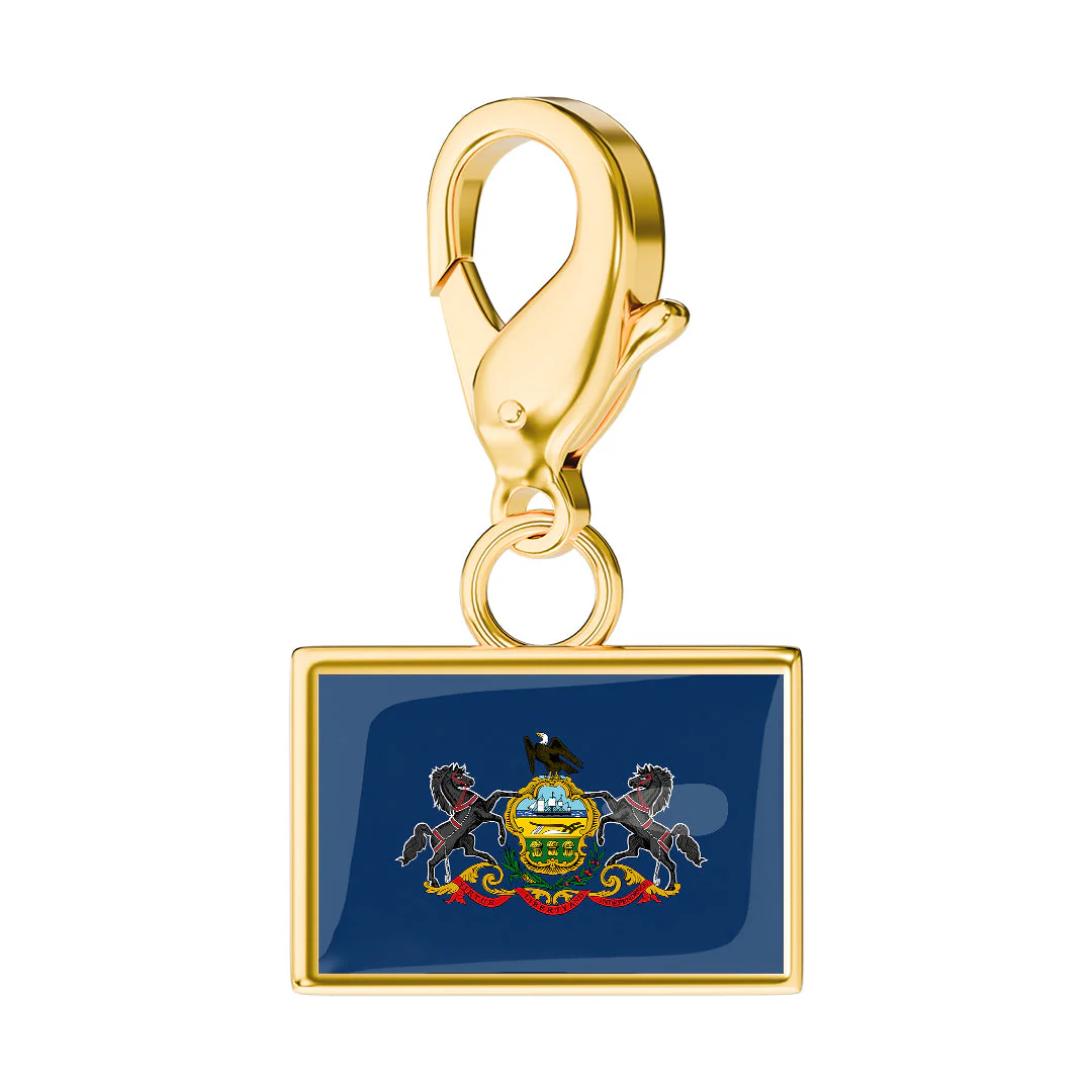 USA State Flag & Map Charms Set - Image 40