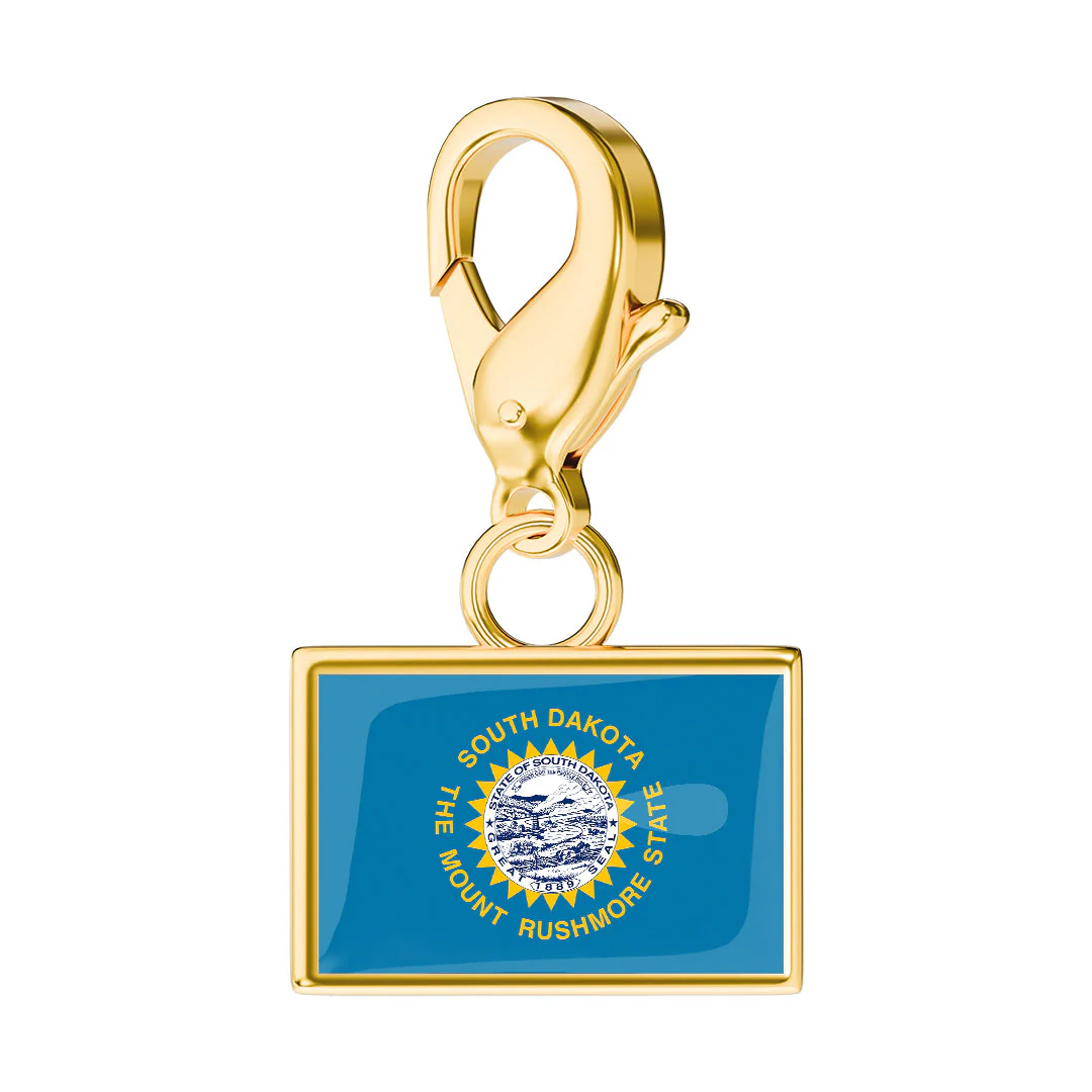 USA State Flag & Map Charms Set - Image 43