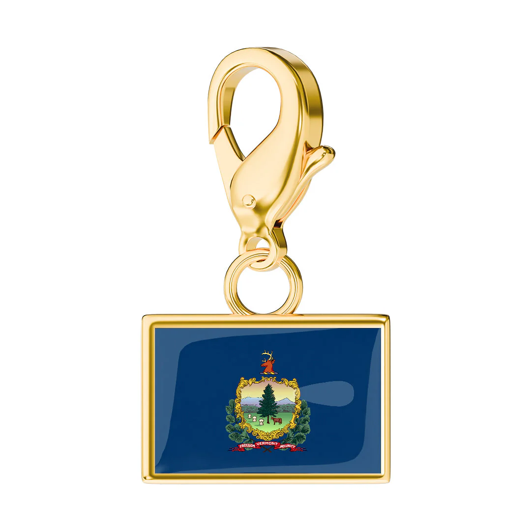 USA State Flag & Map Charms Set - Image 47
