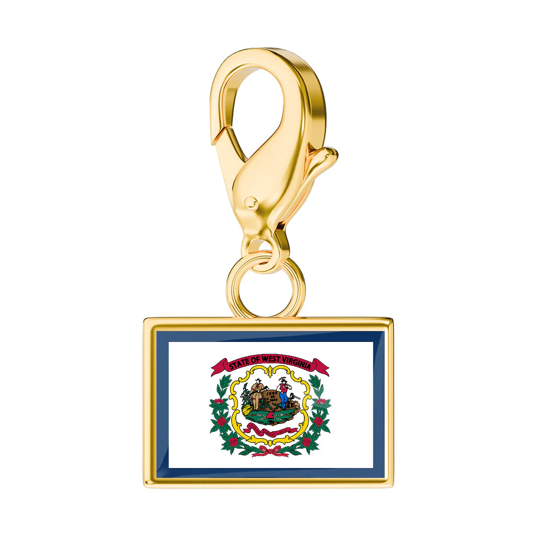USA State Flag & Map Charms Set - Image 51