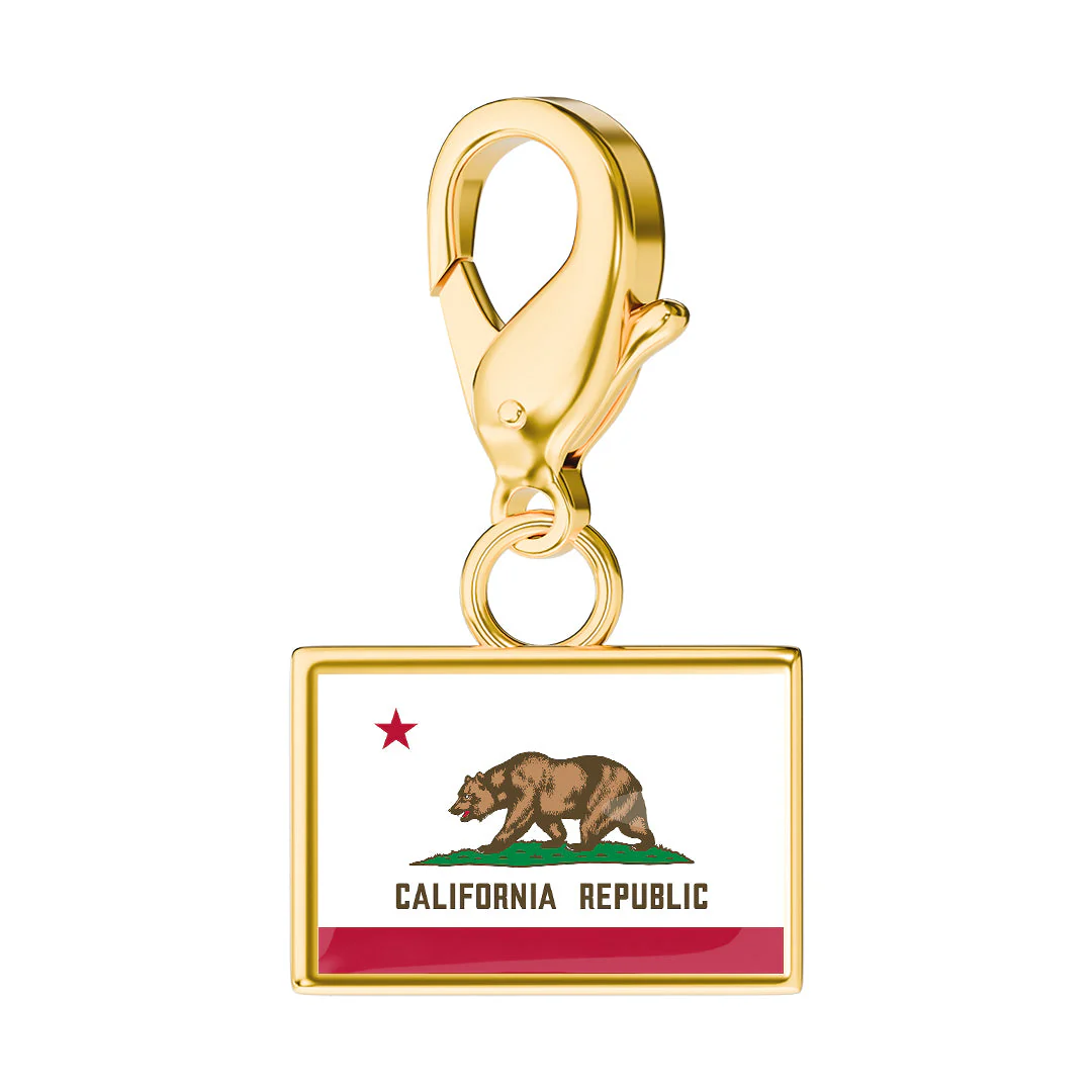 USA State Flag & Map Charms Set - Image 7