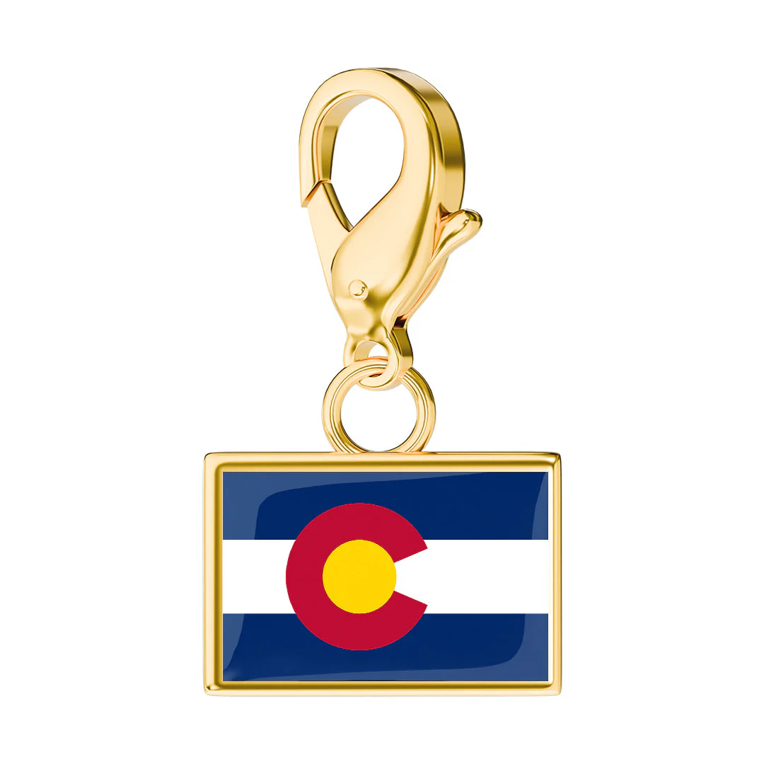 USA State Flag & Map Charms Set - Image 8