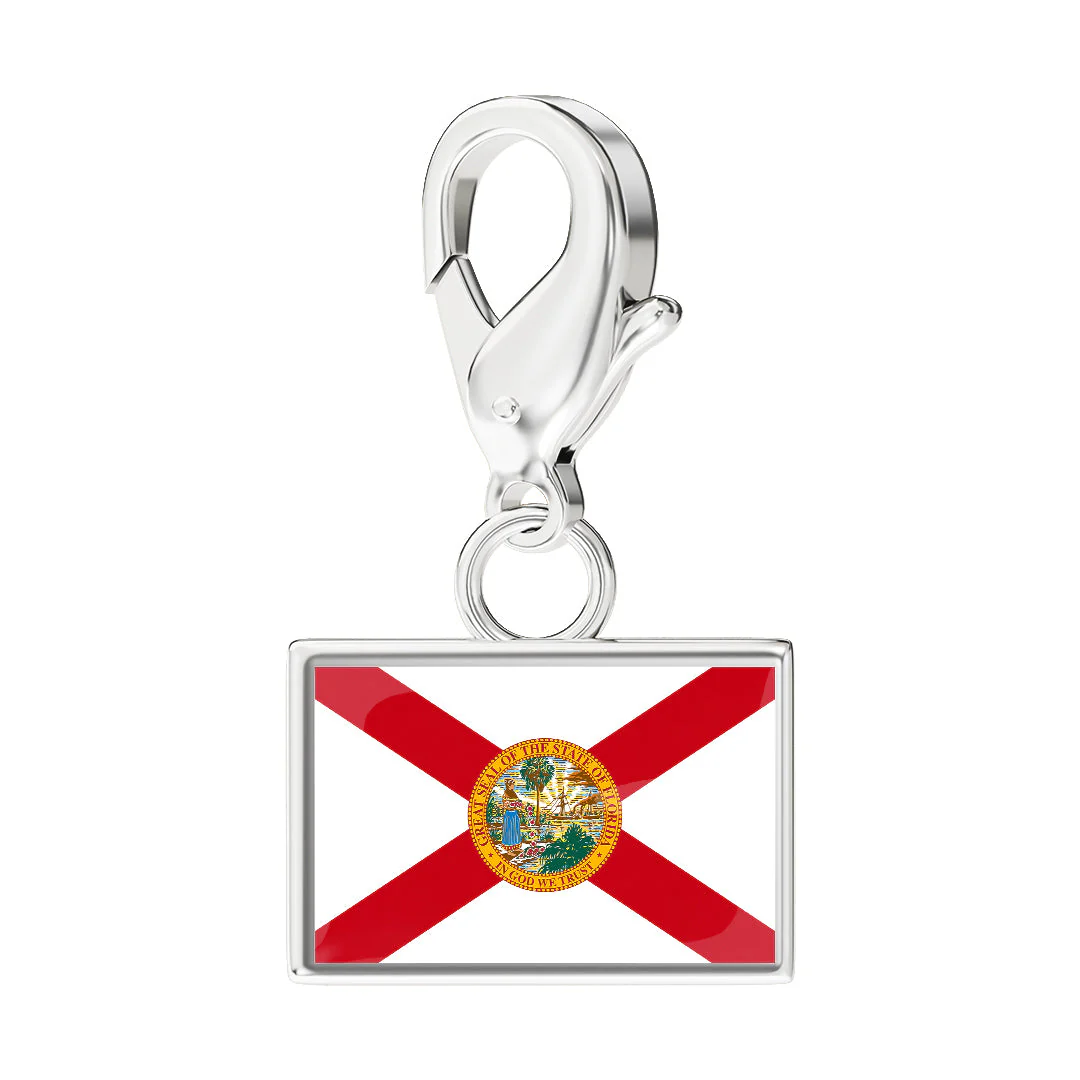 USA State Flag & Map Charms Set - Image 11