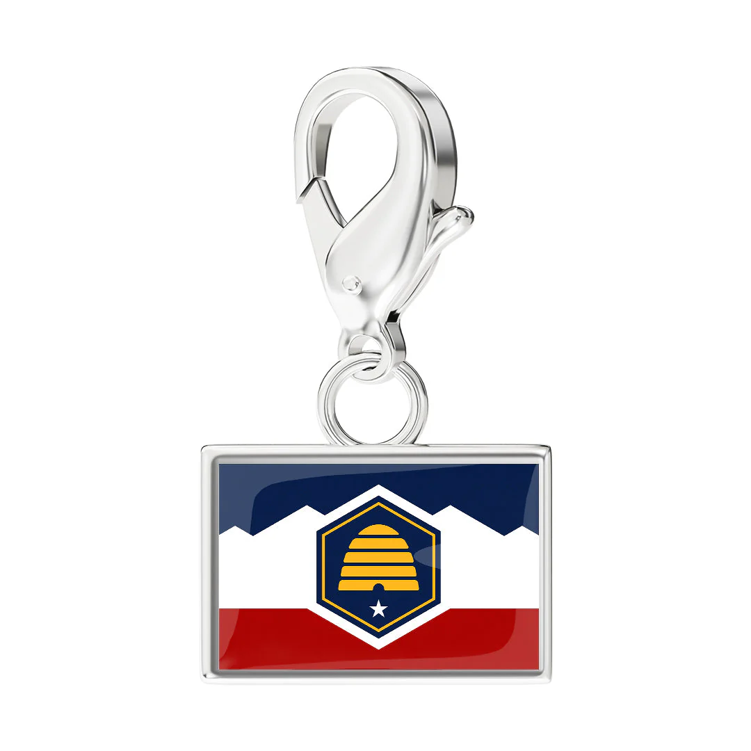 USA State Flag & Map Charms Set - Image 46
