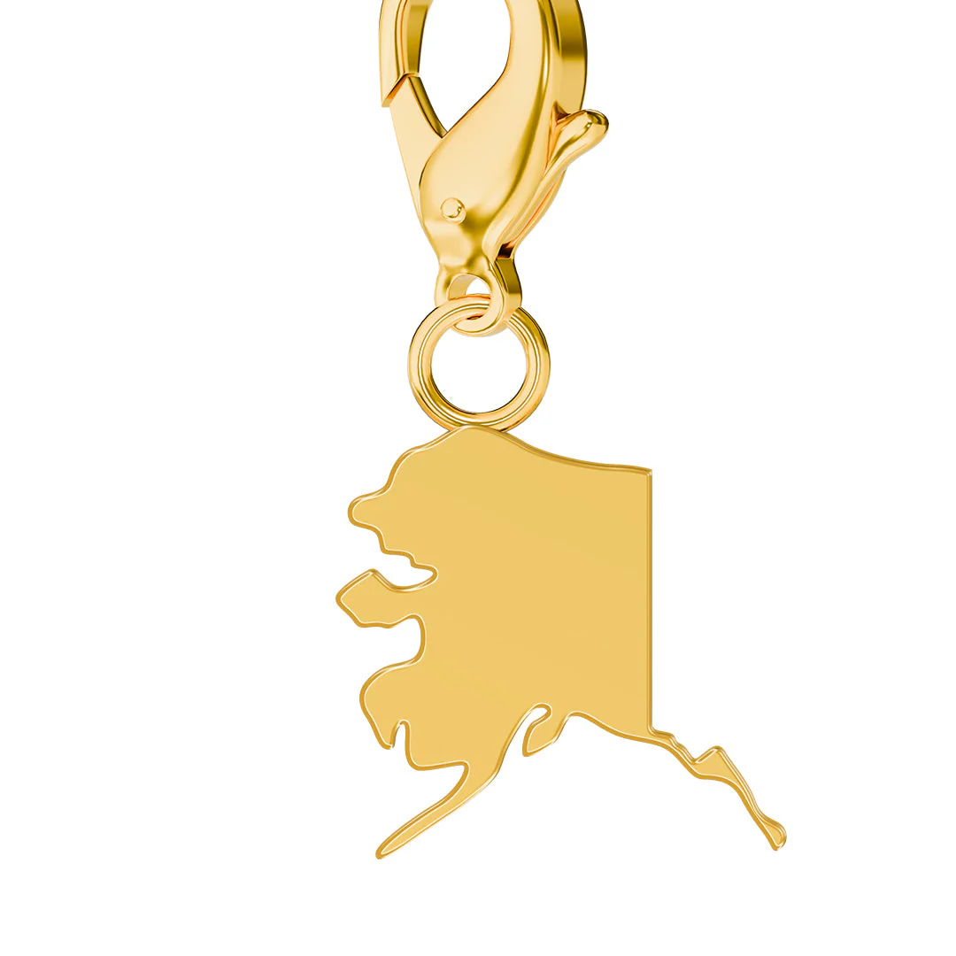 USA State Flag & Map Charms Set - Image 2
