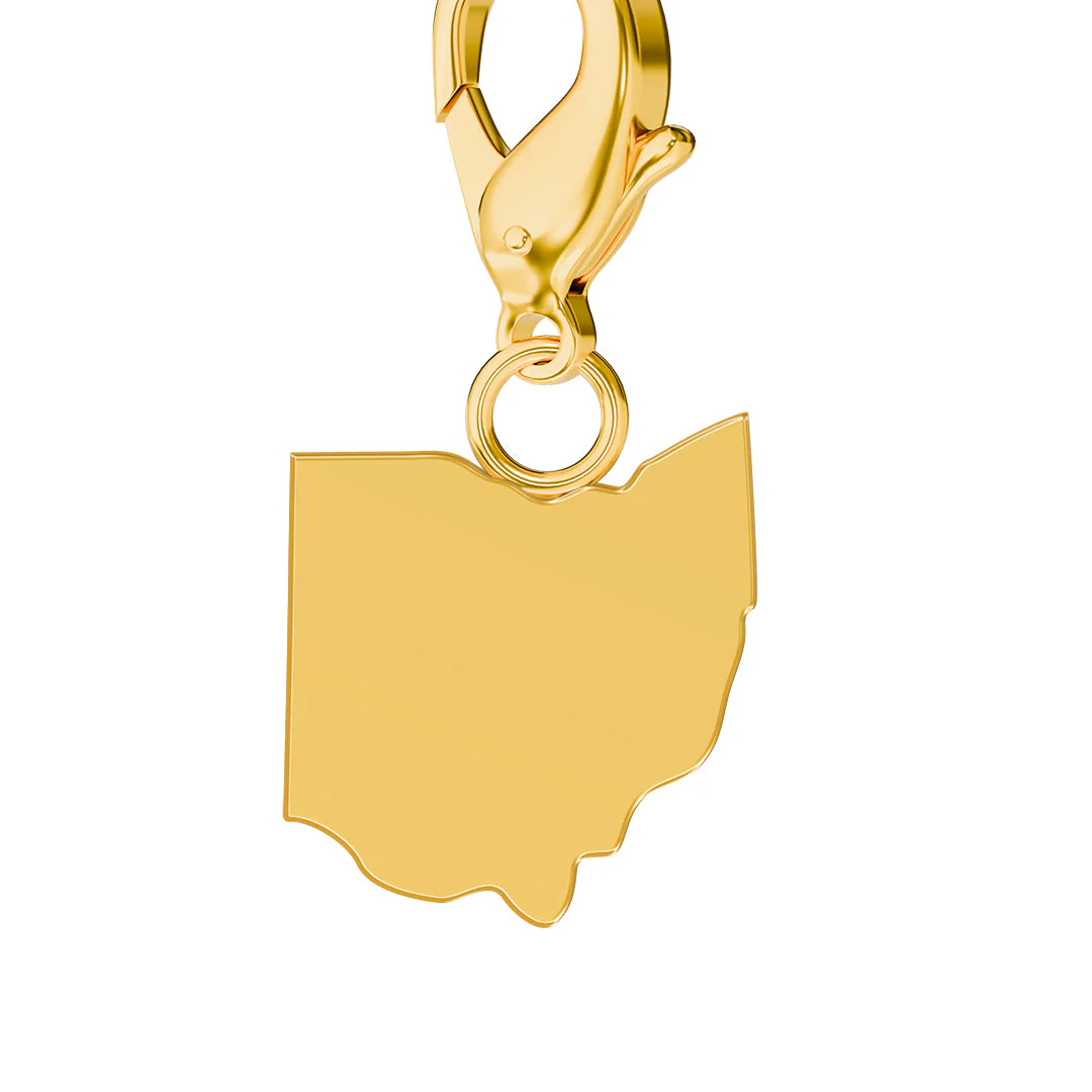 USA State Flag & Map Charms Set - Image 35
