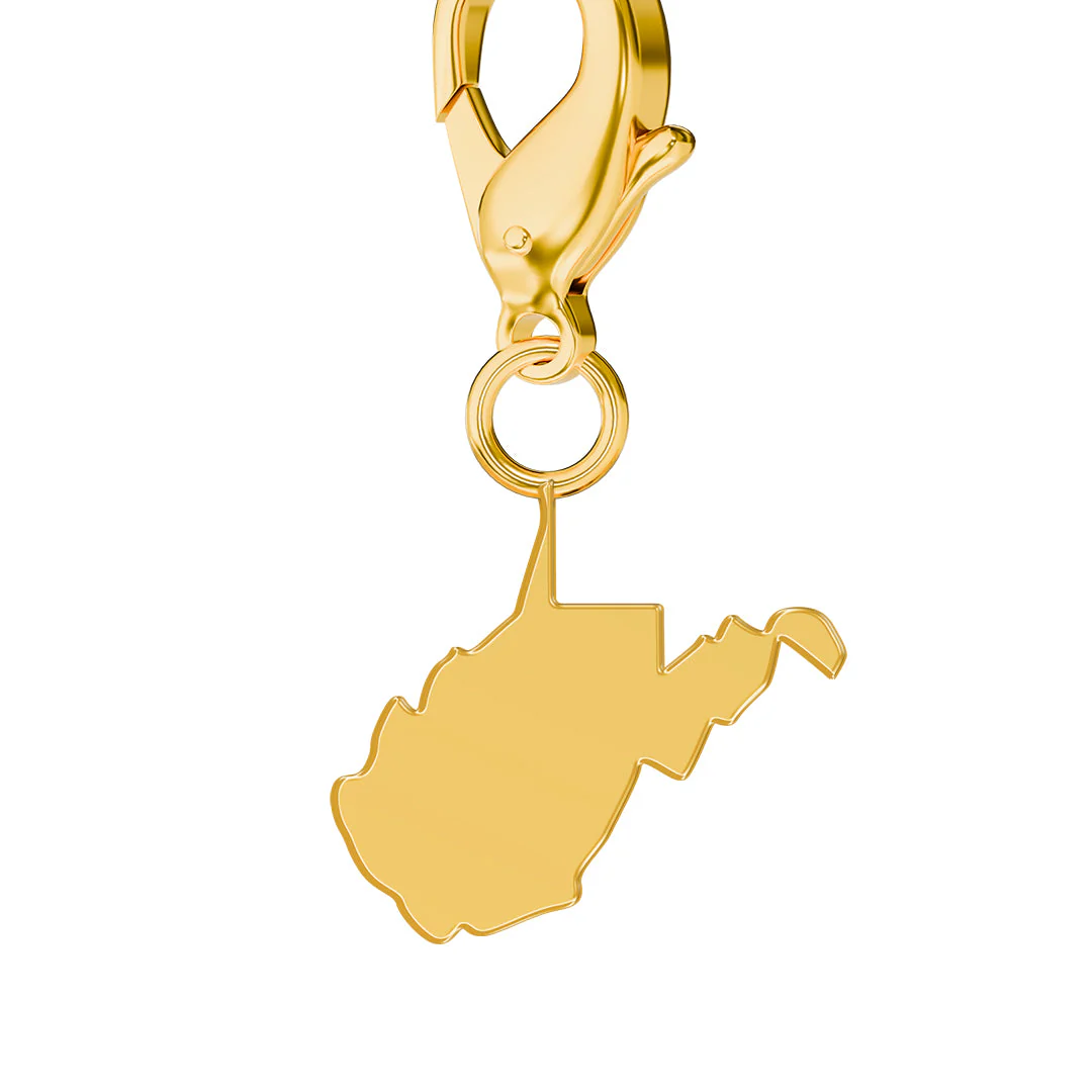 USA State Flag & Map Charms Set - Image 49