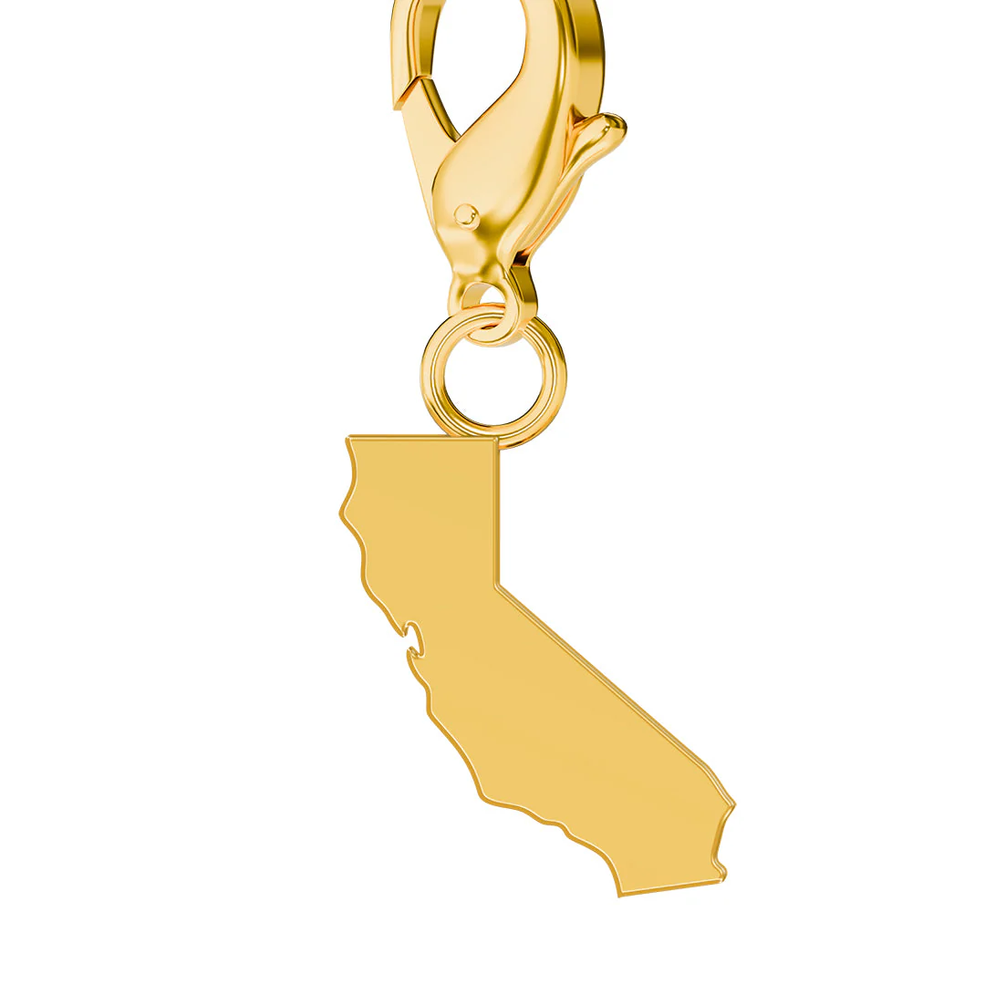 USA State Flag & Map Charms Set - Image 5