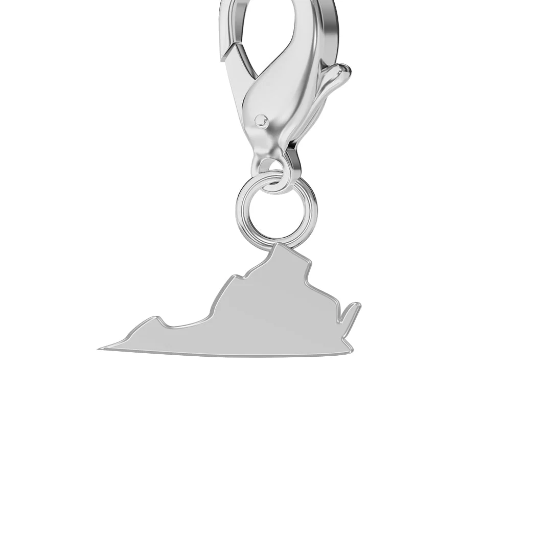 USA State Flag & Map Charms Set - Image 46